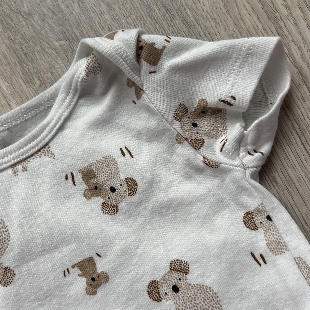 Carters Koala Onesie 3-6 M short sleeve NWOT - Picture 2 of 3